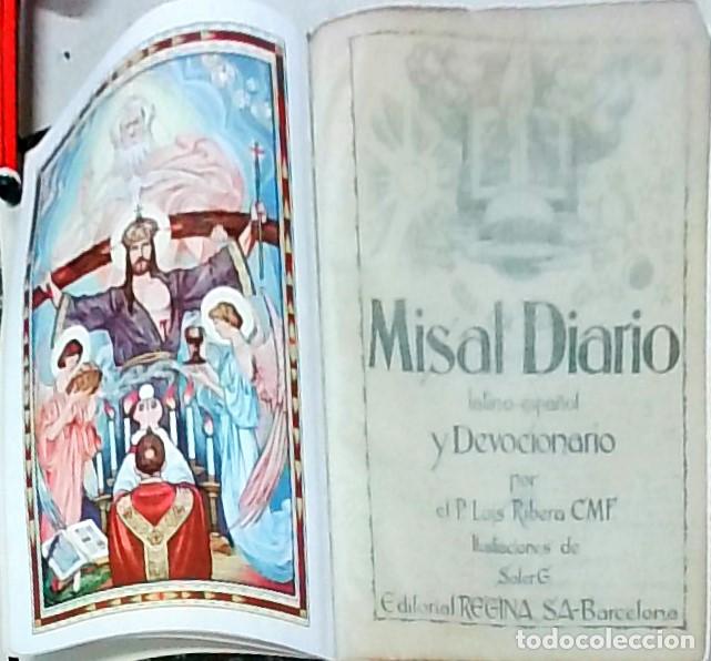 Libros: Misal diario latino espa&ntilde;ol y devocionario - RIBERA, Luis: