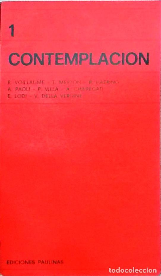 Libros: Contemplaci&oacute;n n&ordm; 1 - Autores Varios: