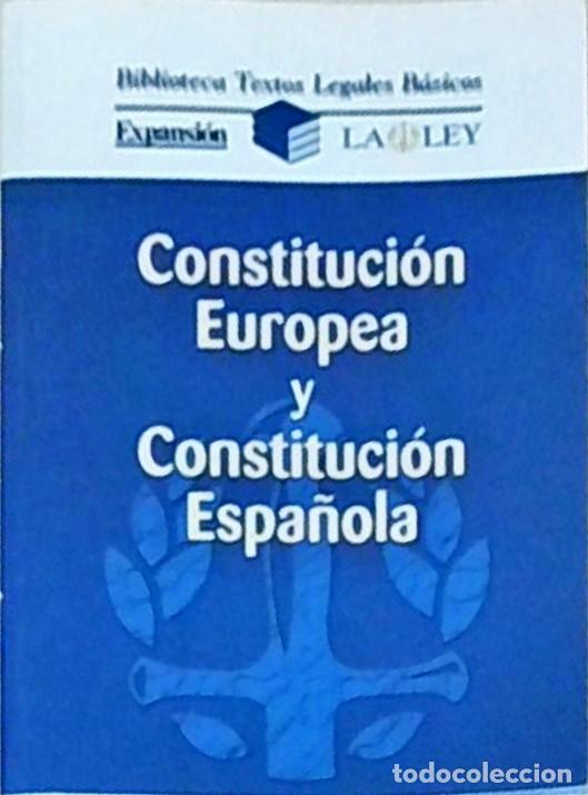 Libros: Constituci&oacute;n europea y Constituci&oacute;n espa&ntilde;ola - AA. VV.: