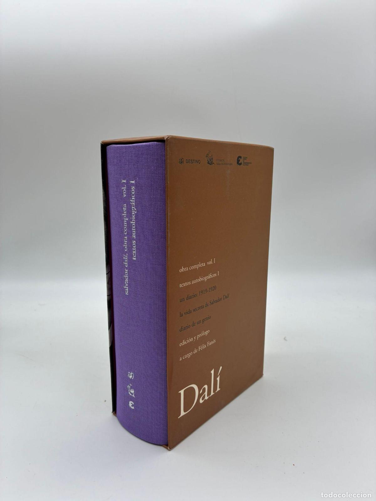 Libros: FAN&Eacute;S, F&eacute;lix. - Salvador Dal&iacute;, obra completa Vol.1. Textos autobiogr&aacute;ficos 1.