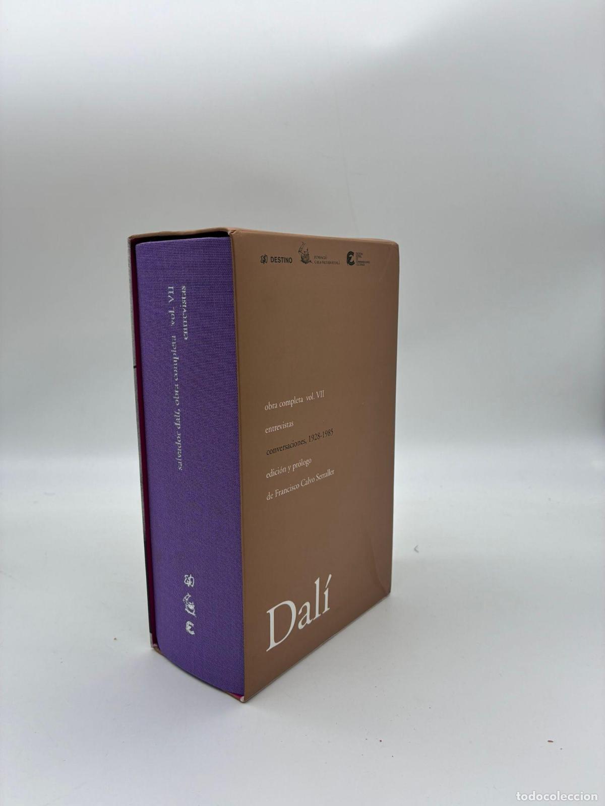 Libros: CALVO SERRALLER, Francisco. - Salvador Dal&iacute;, obra completa, Vol VII. Entrevistas.