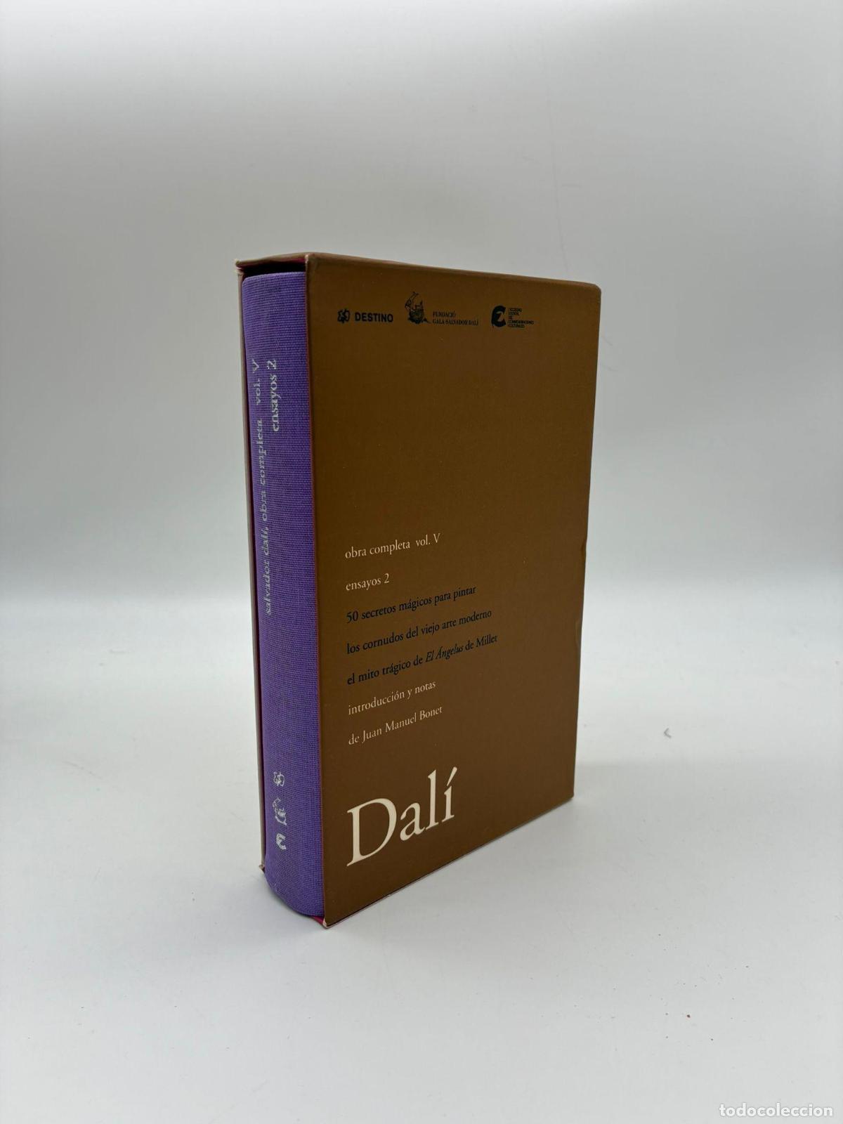 Libros: BONET, Juan Manuel. - Salvador Dal&iacute;, obra completa, Vol. V. Ensayos 2.