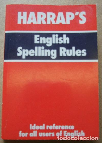 Libros: English Spelling Rules- 9781858132075