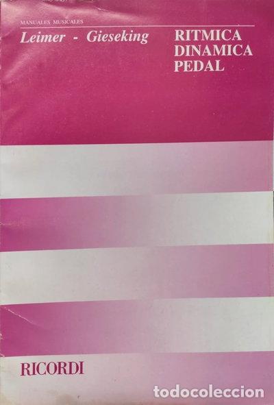 Livros em segunda m&atilde;o: R&iacute;tmica, din&aacute;mica, pedal y otros problemas de la ejecuci&oacute;n pian&iacute;stica- 9789502201818