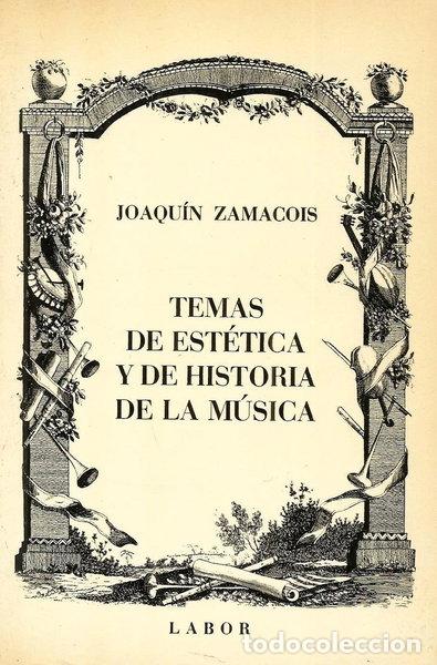 Libros: Temas de est&eacute;tica y de historia de la m&uacute;sica- 9788433578518