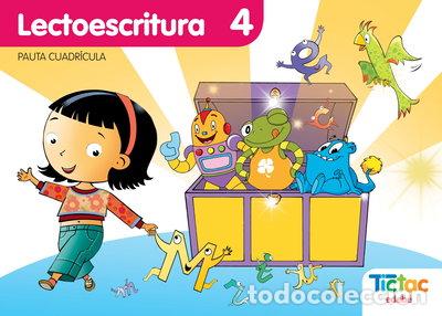 Libros: Lectoescritura 4 Pauta Cuadr&iacute;cula- 9788423696727