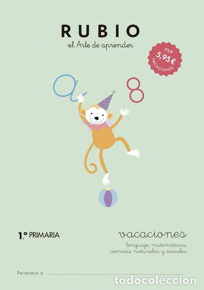 Libros: Vacaciones Rubio 1&ordm; Primaria- 9788415971610