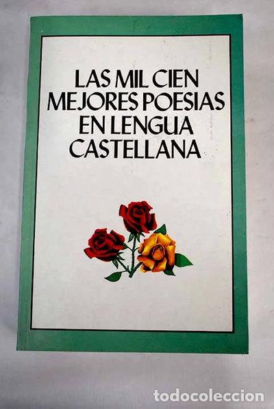 books: Las mil cien mejores poes&iacute;as en lengua castellana- 9788476931271