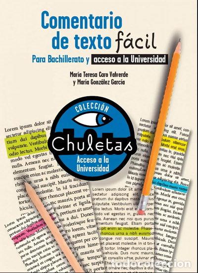 Libros: Comentario de texto f&aacute;cil para Bachillerato- 9788467039436