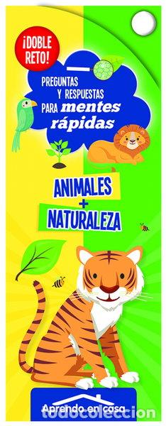 Libros: Aprendo En Casa Doble Reto - Animales + Naturaleza- 9788491785927