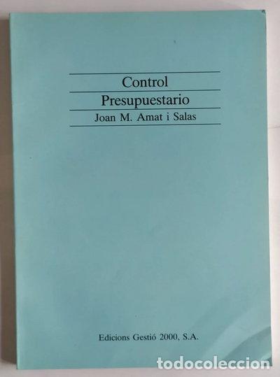Libros: Control presupuestario- 9788486582067