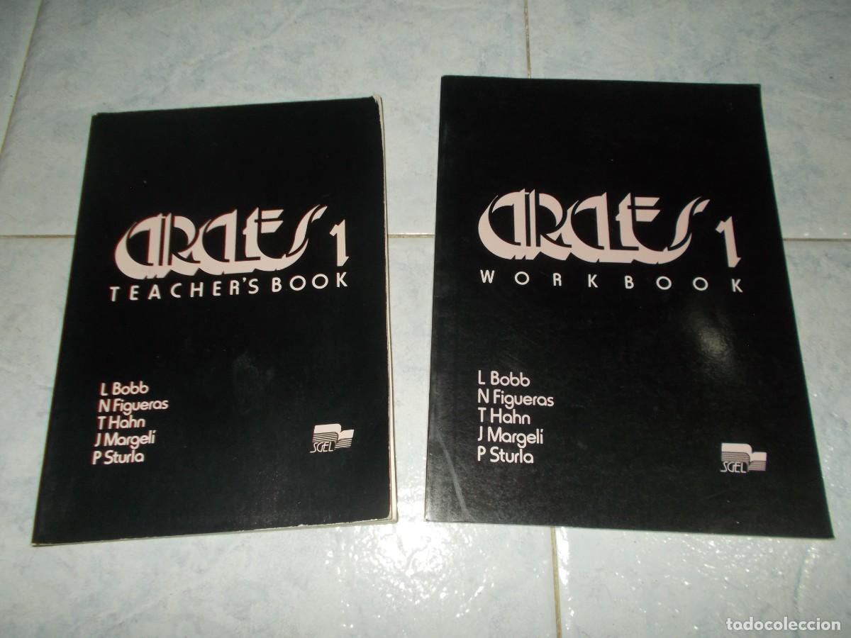 Libros: 2 Libros CIRCLES 1, Teacher&acute;s Book y Workbook. Ingl&eacute;s. SGEL 1989, 1990. Libro escolar