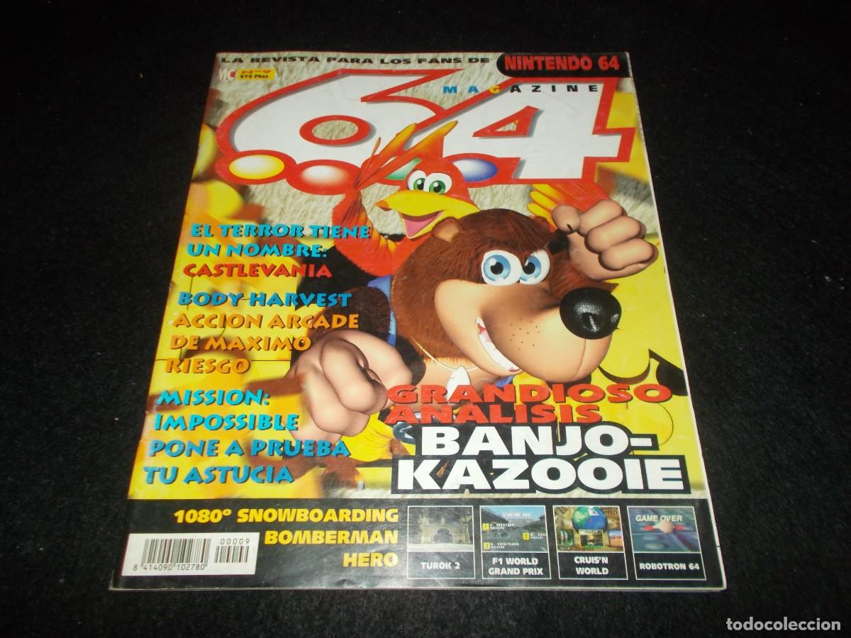 Libros: Revista NINTENDO 64 MAGAZINE n&ordm; 9. Septiembre 1998