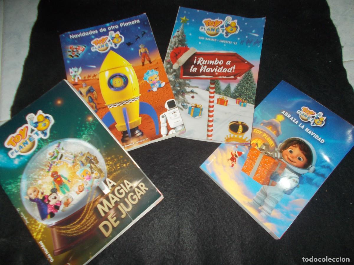 Libros: 4 CAT&Aacute;LOGO de JUGUETES TOY PLANET Gu&iacute;a Navidad 2019 2020 2022 2025. Lote Cat&aacute;logos Juguete. Ver