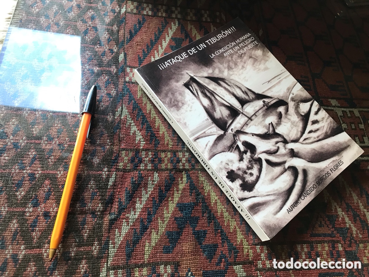 Libros: Ataque de un tibur&oacute;n. C&aacute;ndido Burgos Flores