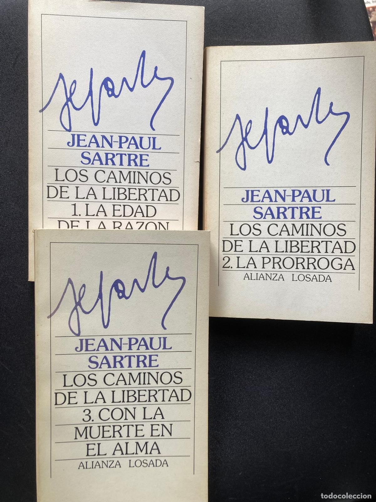 Libros: Jean-Paul Sartre - Los caminos de la libertad. Obra completa en 3 tomos
