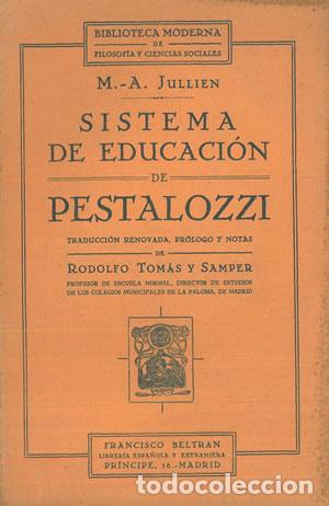 Libros: SISTEMA DE EDUCACI&Oacute;N DE PESTALOZZI