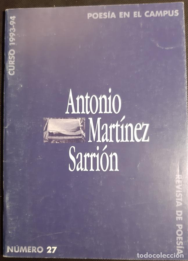 Libros: Antonio Martinez Sarrion . Poes&iacute;a en el campus, Revista de Poes&iacute;a n&ordm; 27. Curso 1993-94 - Joaqu&iacute;n Gal