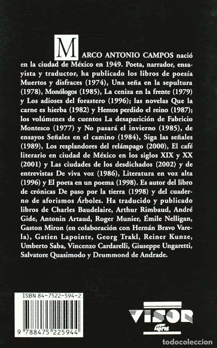 Libros: VIERNES EN JERUSAL&Eacute;N (1997 - 2004) - Marco Antonio Campos - Foto 2