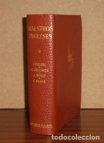 Libros: MAESTROS INGLESES II - Henry Fielding; Oliver Goldsmith; Jane Austen; Charlotte Bront&euml;