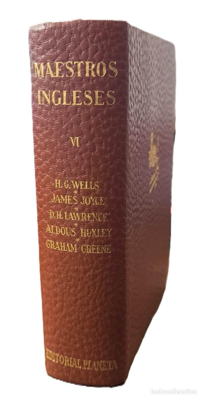 Libros: MAESTROS INGLESES VI - H.G. Wells; James Joyce; D.H. Lawrence; Aldous Huxley; Graham Greene