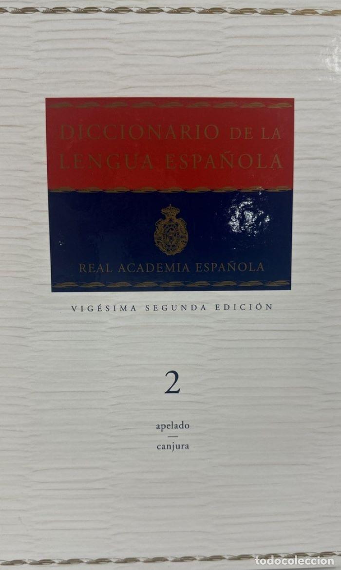 Libros: DICCIONARIO DE LA LENGUA ESPA&Ntilde;OLA 2 (APELADO - CANJURA) - Real Academia Espa&ntilde;ola