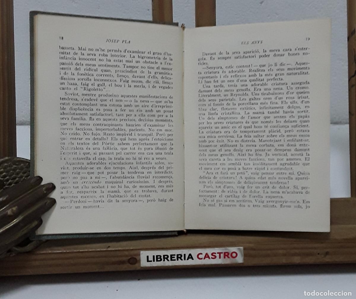 Libros: Els anys. El pas de la vida. Josep Pla - Josep Pla. - Foto 2