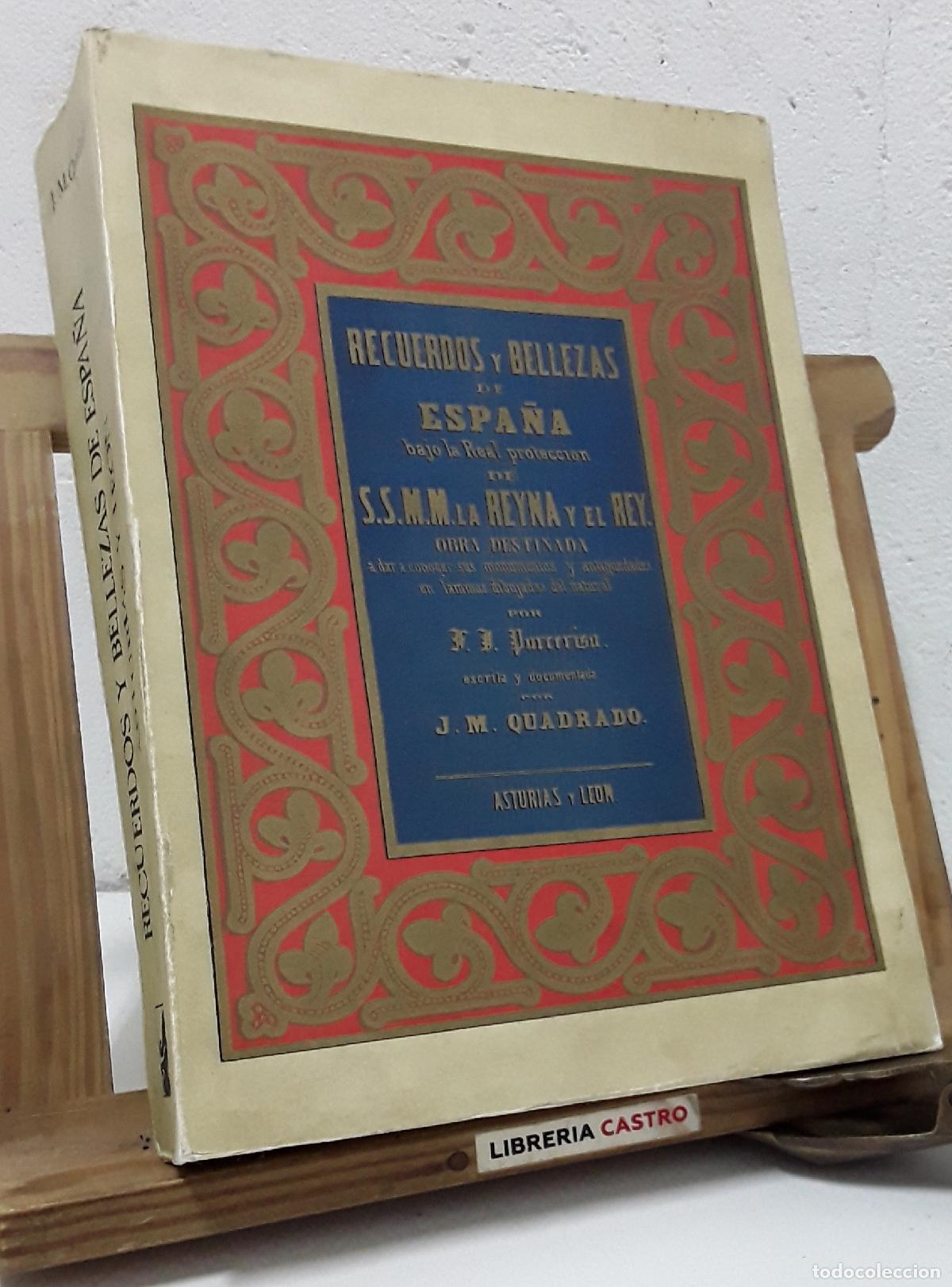 Libros: Recuerdos y bellezas de Espa&ntilde;a. Asturias y Le&oacute;n. Facs&iacute;mil y Numerado - J. M. Quadrado.