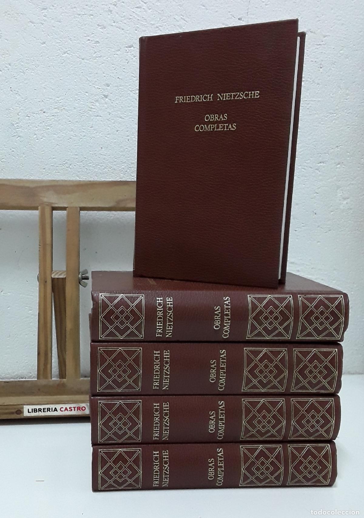Libros: Obras Completas. Friedrich Nietzsche. V Tomos. Completo - Friedrich Nietzsche.
