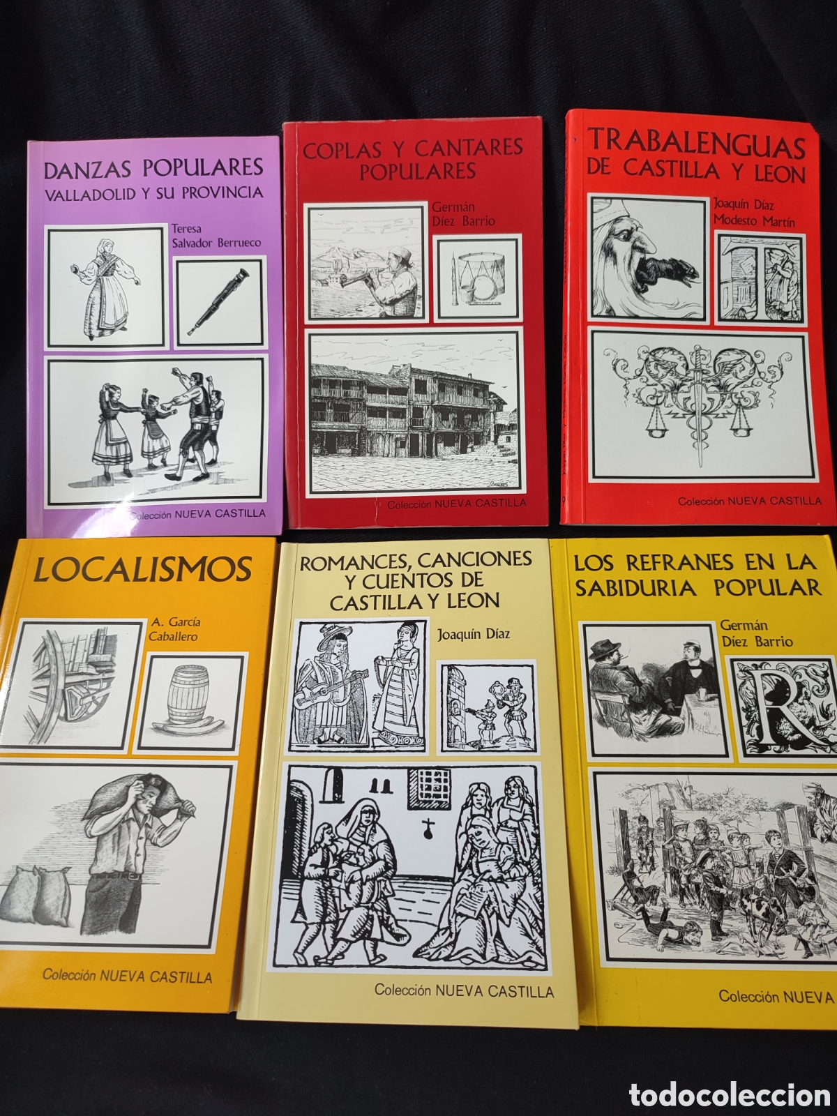 Libros: Danzas coplas y cantares trabalenguas romances y cuentos y refranes y localismos