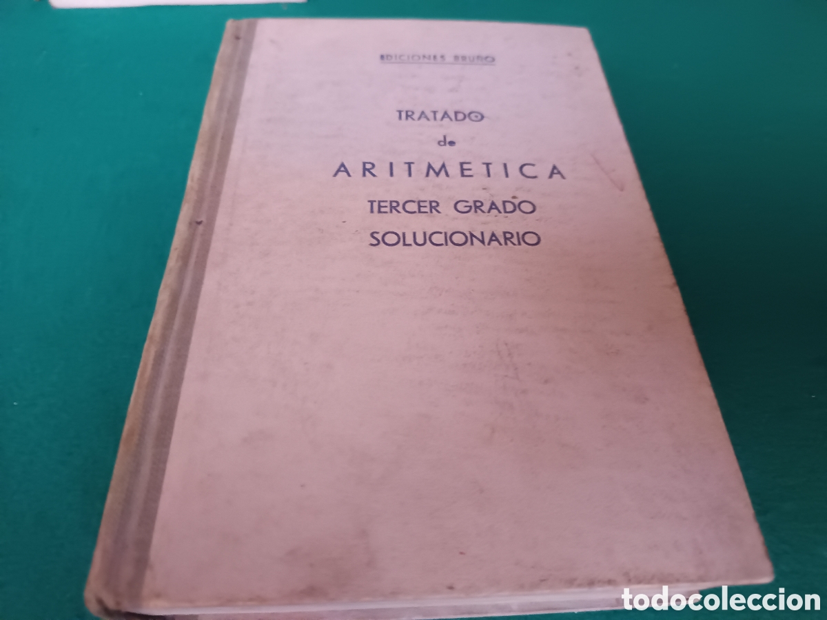 Libros: TRATADO DE ARITM&Eacute;TICA , TERCER GRADO SOLUCIONARIO