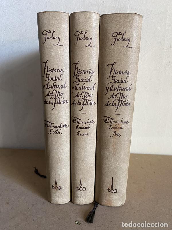 Livros em segunda m&atilde;o: Historia Social y Cultural del Rio de la Plata 1536-1810 - Furlong Guillermo S.J.