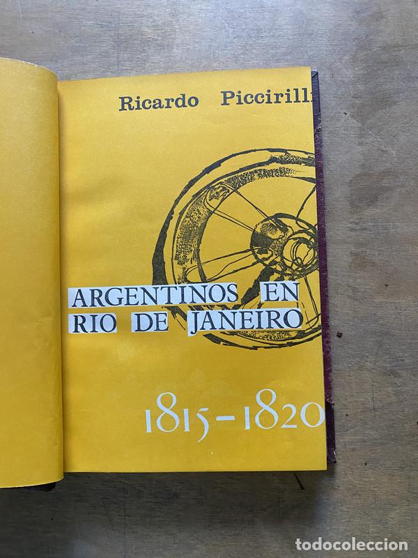 Libri di seconda mano: Argentinos en Rio de Janeiro - Piccirilli Ricardo