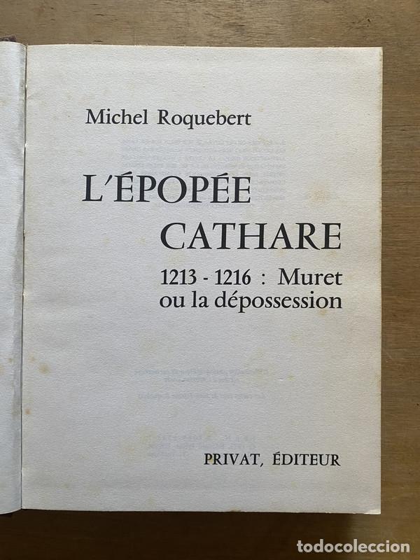 B&uuml;cher: L'epopee Cathare - Roquebert Michel
