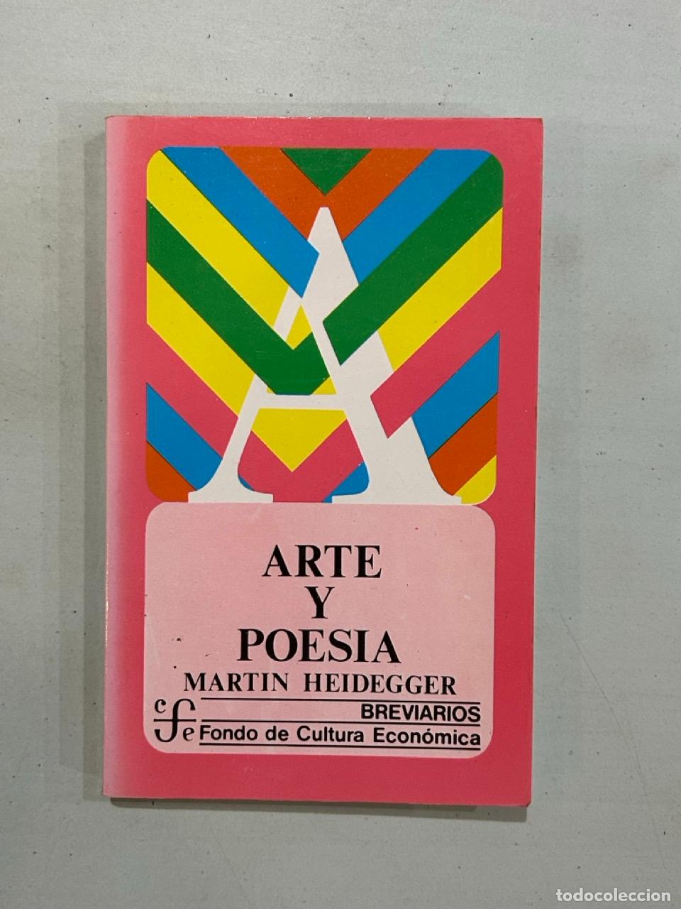 Libros: Heidegger - Arte y poes&iacute;a
