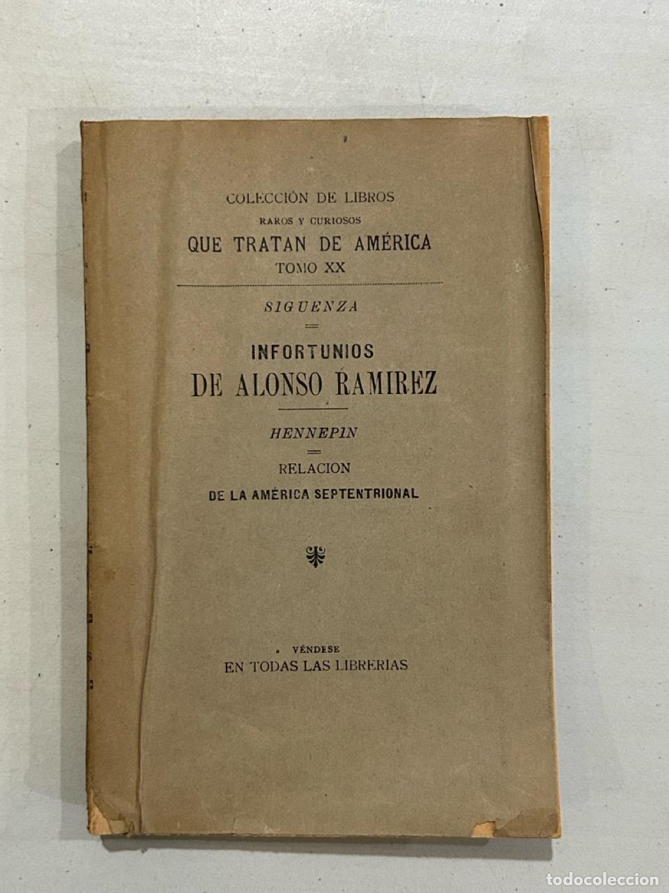 Libros: Infortunios de Alonso Ram&iacute;rez