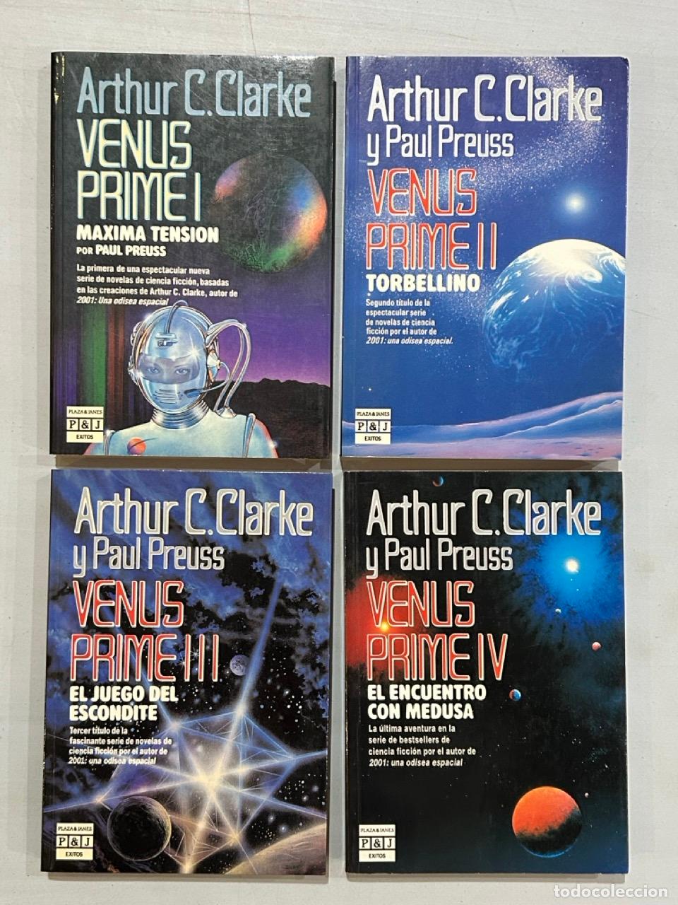 Libros: Arthur C. Clarke / Paul Preuss - Venus Prime 4 vol