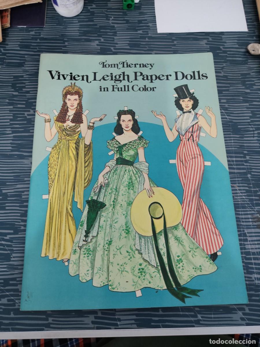 Livros em segunda m&atilde;o: VIVIEN LEIGH PAPER DOLLS IN FULL COLOR,TOM TIERNEY,1981,VER FOTOS.