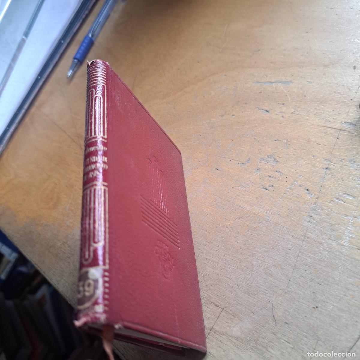 Libros: La leyenda de san Francisco de As&iacute;s. Georges Lafenestre, Aguilar Crisol 1944 FIRMA DEL ANTERIOR PROP
