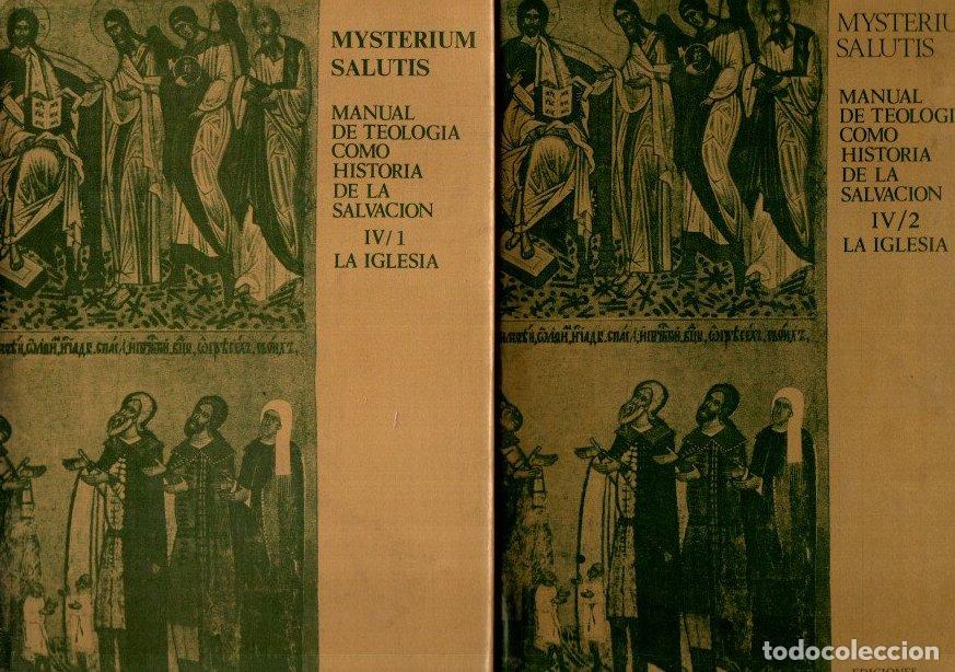 Libros: Mysterium Salutis. Tomo IV (1 y 2). La Iglesia - VVAA