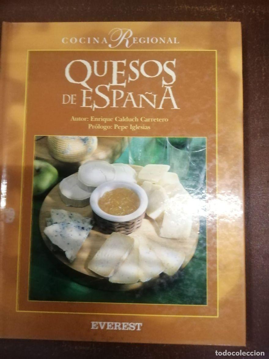 Libros: COCINA REGIONAL, QUESOS DE ESPA&Ntilde;A - Enrique Calduch Carretero