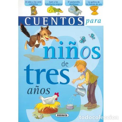 Libri di seconda mano: CUENTOS PARA NI&Ntilde;@S DE TRES A&Ntilde;OS - SUSAETA, EQUIPO