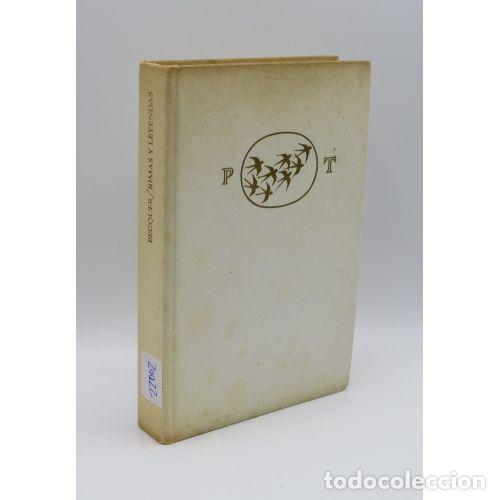 Libros: RIMAS Y LEYENDAS - ADOLFO BECQUER