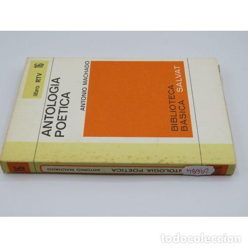 Livros em segunda m&atilde;o: ANTONIO MACHADO. ANTOLOGIA POETICA - ANTONIO MACHADO