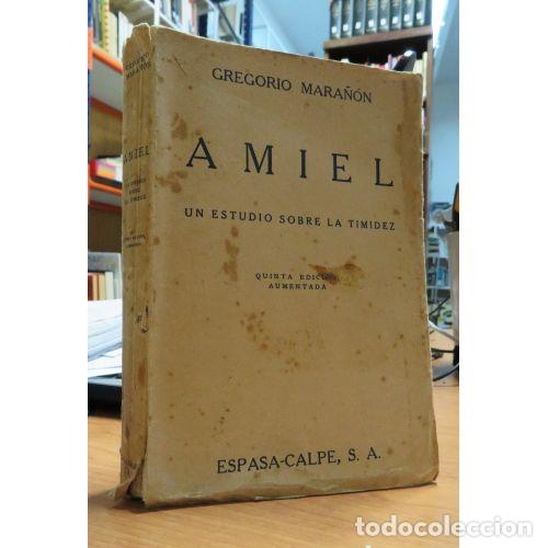 B&uuml;cher: AMIEL. UN ESTUDIO SOBRE LA TIMIDEZ - GREGORIO MARA&Ntilde;ON