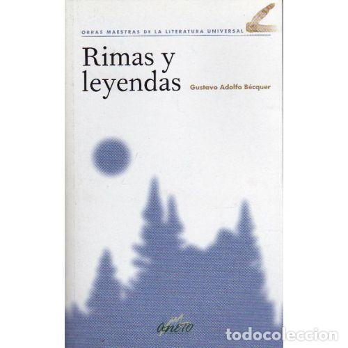 Libros: RIMAS Y LENDAS BECQUER - GUSTAVO ADOLFO BECQUER