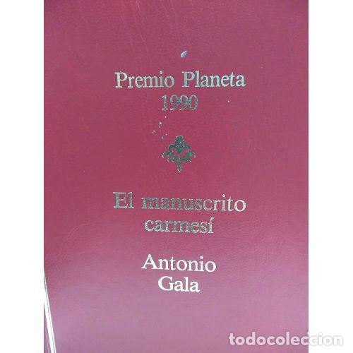 Libros: EL MANUSCRITO CARMESI - ANTONIO GALA - Sin Especificar - Foto 1