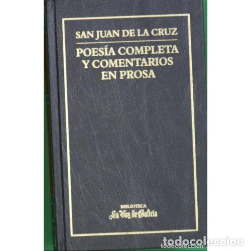 Libri di seconda mano: POESIA COMPLETA Y COMENTARIOS EN PROSA - SAN JUAN DE LA CRUZ