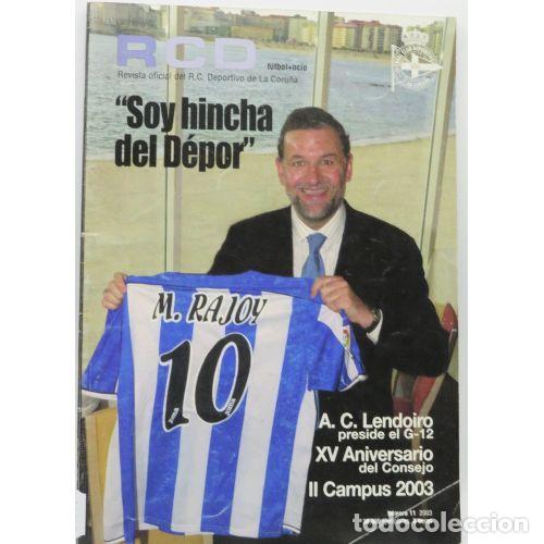 Libros: RCD REVISTA OFICIAL REAL CLUB DEPORTIVO DE LA CORU&Ntilde;A N&ordm;11 2003 - VARIOS