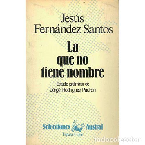 books: QUE NO TIENE NOMBRE - FDEZ SANTOS